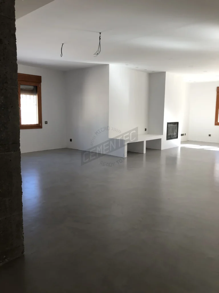 cementec job floor 1 microcement