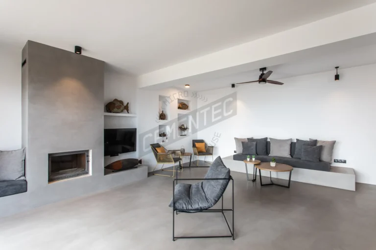 cementec job floor 16 microcement